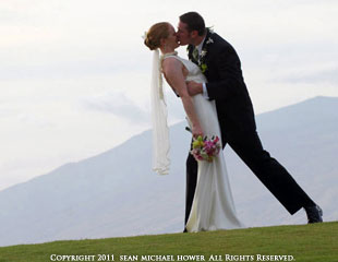 wedding kiss