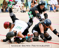 Roller Derby Crash