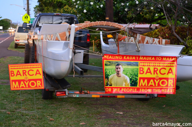 Barca for Mayor Kauai