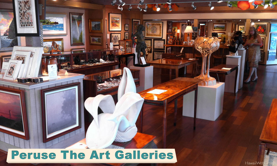 Peruse The Art Galleries