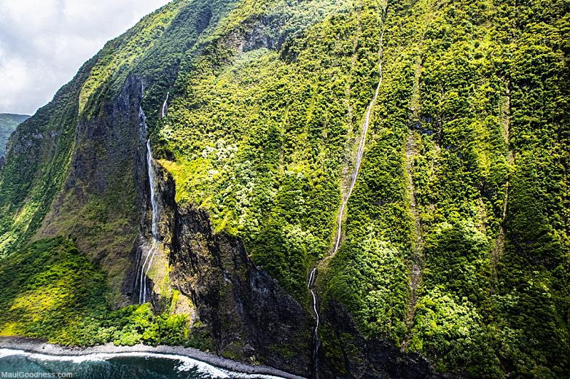 Father Damien Molokai Steep Waterfalls