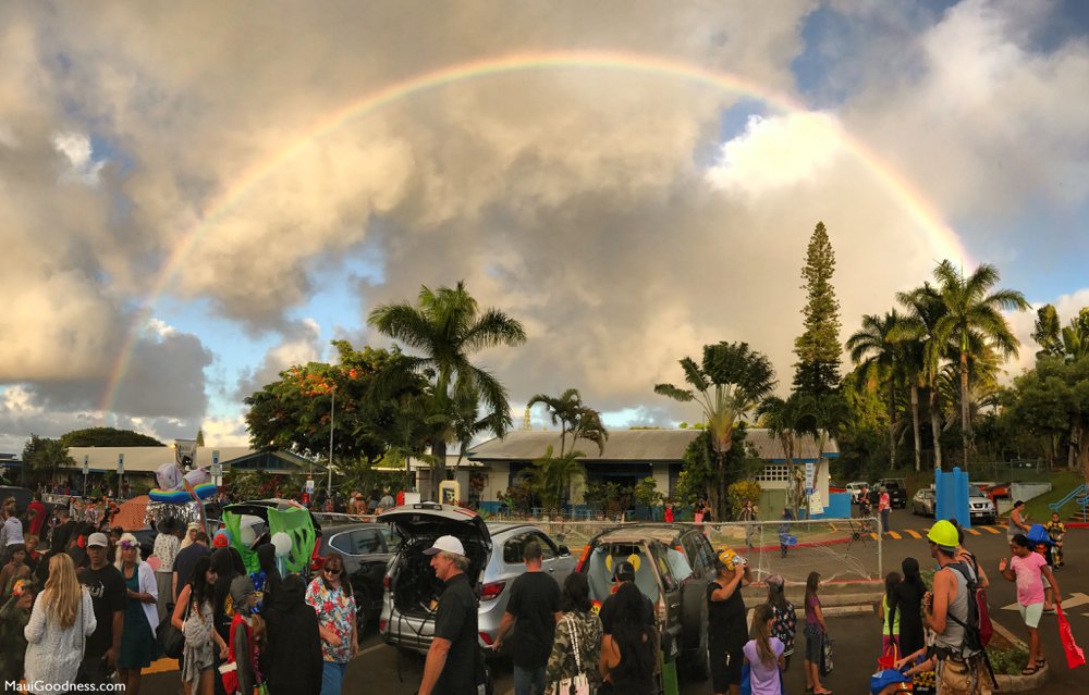 halloween rainbow