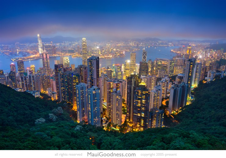 Hong Kong Skyline