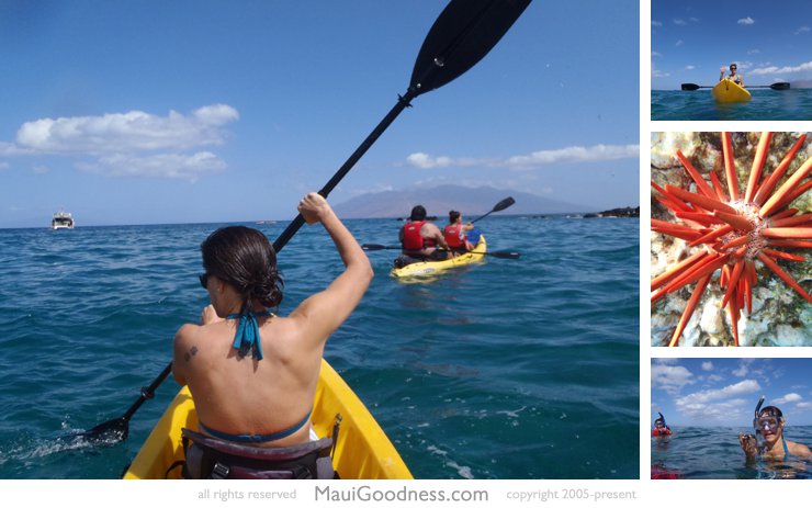 Kayaking Maui