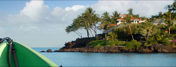 kayaking Maui