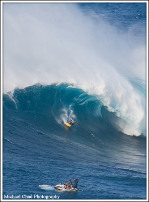 kitesurfing Peahi