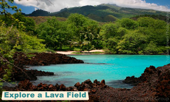 Explore a Lava Field