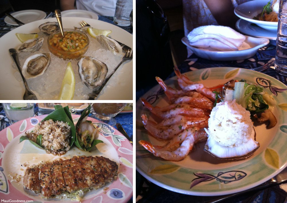 Mama's Fish House dinner