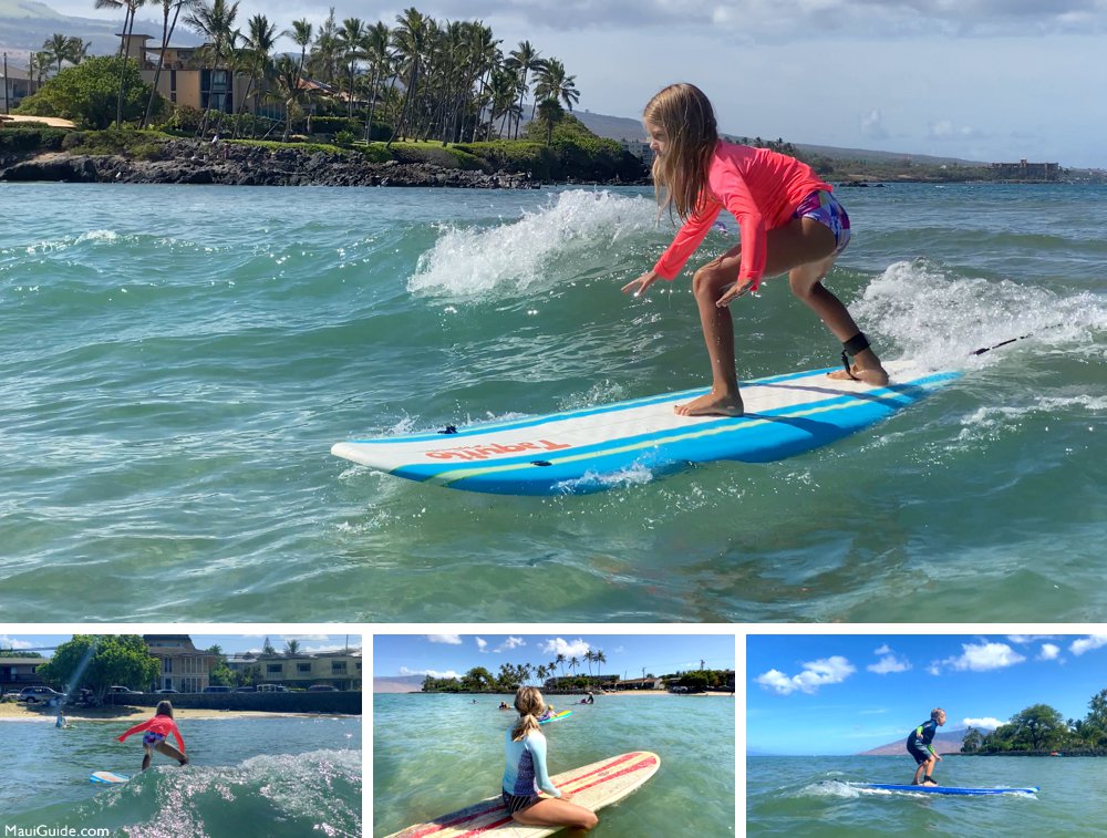 Maui surfing lessons