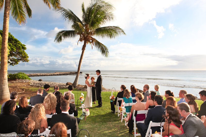 Maui wedding party