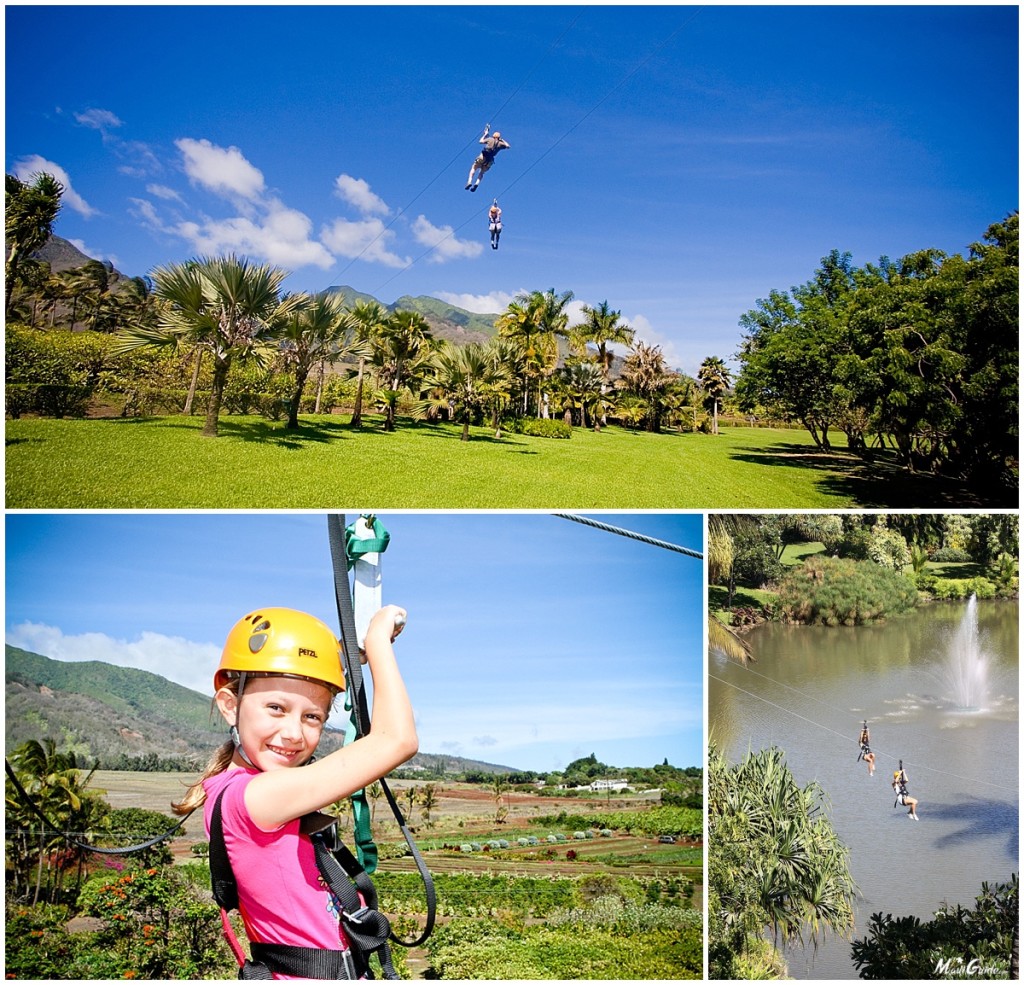 zipline tour in maui