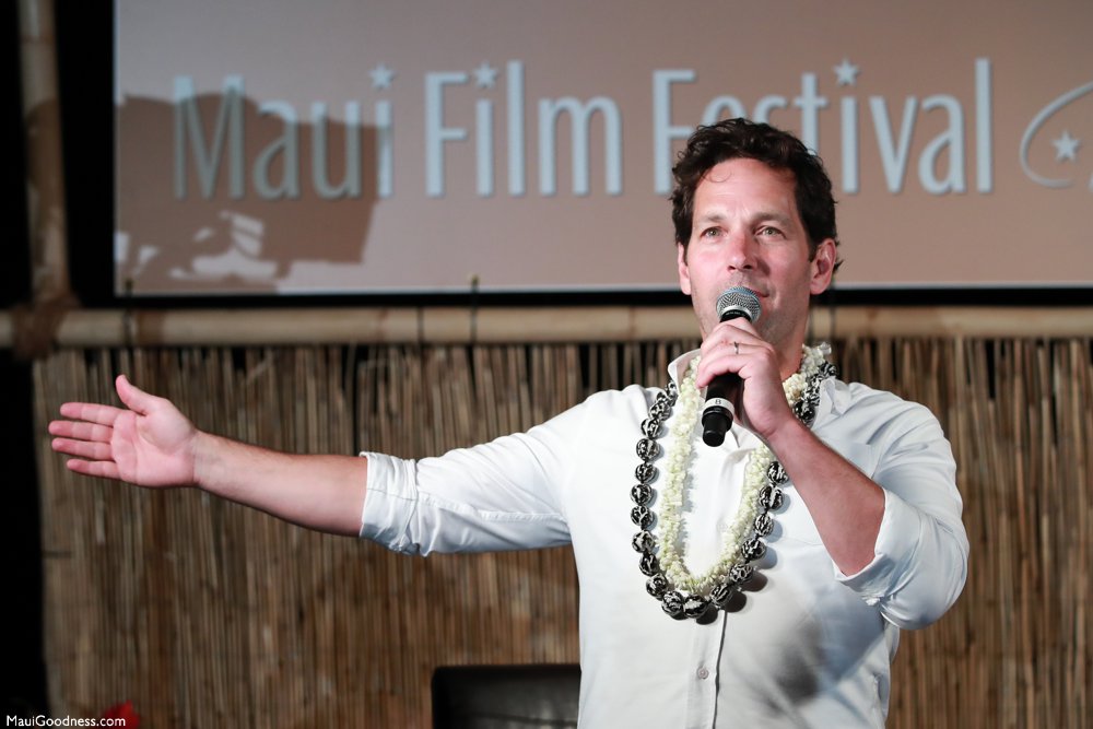 Paul Rudd in Maui Hawaii