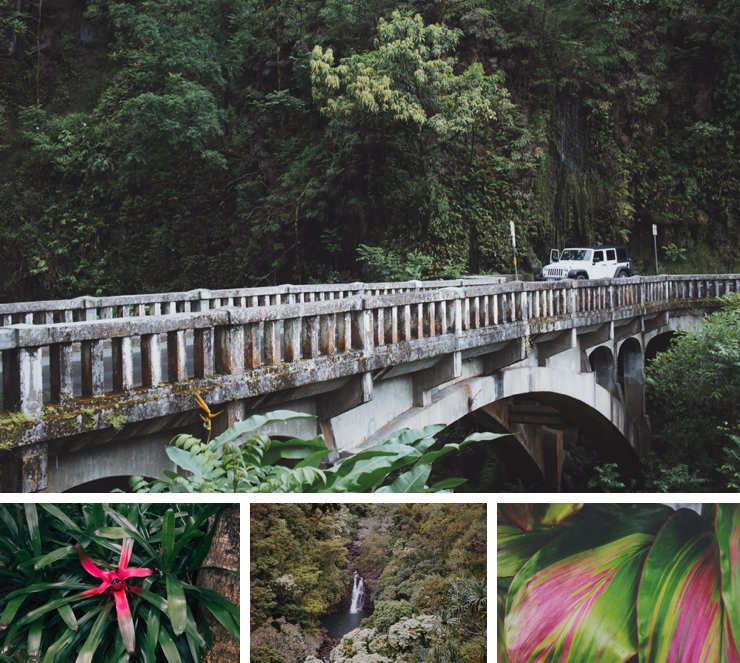 Road to Hana bridge