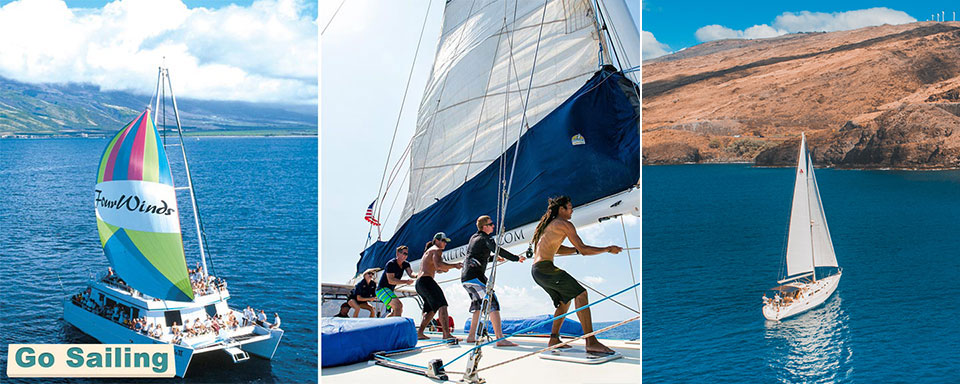 sailing in Maui Hawaii