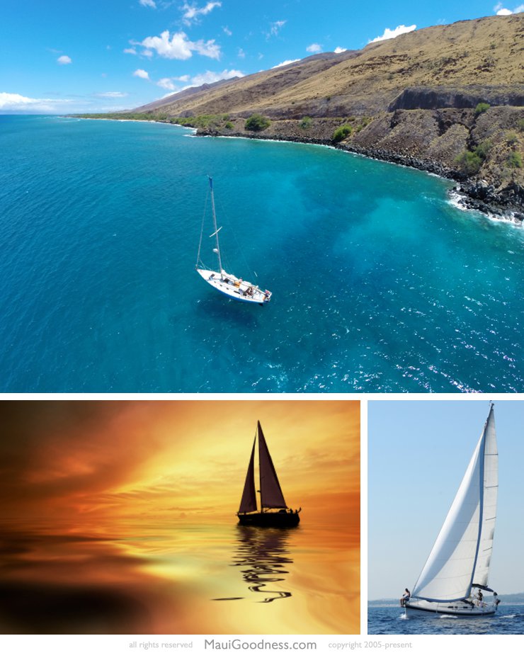 sailing Maui