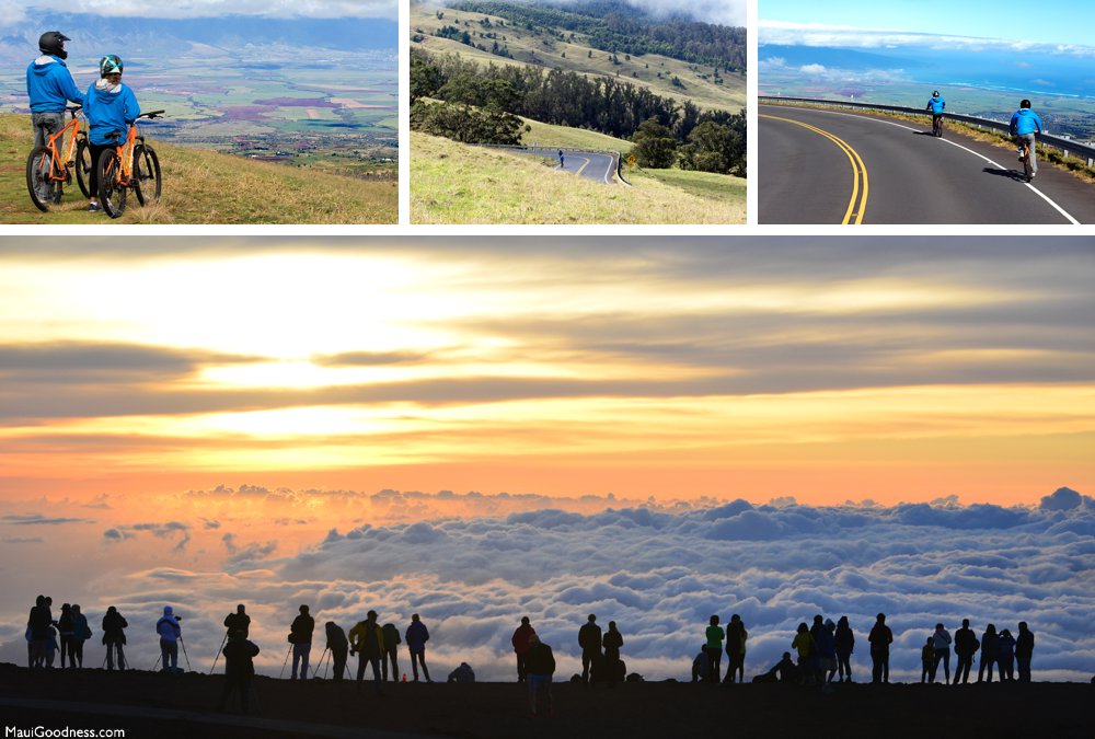 sunrise Haleakala bike