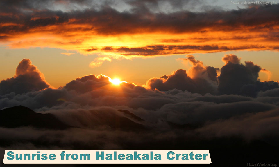 Sunrise From Haleakala Crater