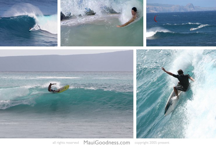 surfing Maui, Hawaii
